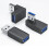 USB 3.0/2.0 Right-Angle Adapter 10 Gbps Female-to-Female 6