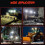 LED Work Light 6 inch Square 12V 2 Pack 6