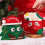 Filtgodispåse med julgransdesign, 1-pack 2