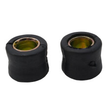 2/4kpl 12MM moottoripyörän takaiskunvaimentimen kumipusla, musta