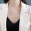 Twist Chain Necklace Silver Thin Metal Choker 3
