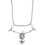Κολιέ με νεκροκεφαλή Bentne Jewelry - Γοτθικό πανκ μενταγιόν με αλυσίδα κλείδας, Συμβατό 1