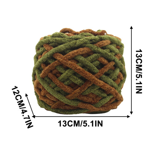Filato grosso multicolore per maglieria a mano 100 g 1