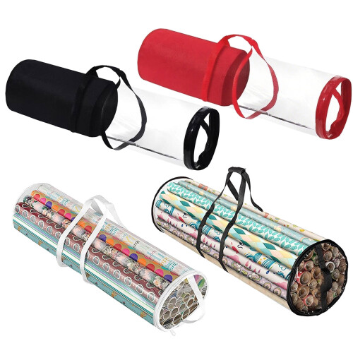Wrapping Paper Storage Bag for 24 Rolls – Cylindrical 2