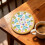 Wooden Cup Mats Mosaic Tile Set 12 pcs 6