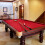 Billiard Table Cloth Replacement Cover Pre-Cut Red S 8