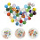 Glass Marbles Colored Smooth 38 Pieces 6