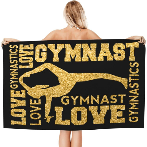Microfiber Gymnastics Beach Towel Soft Absorbent Quick-Dry 1