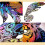 Glitter Gel Pen Refills 10ml Medium Point 48pcs 8