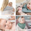 Muslin Baby Bibs 100% Cotton 10-Pack Solid Colors 5