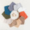 Muslin Baby Bibs 100% Cotton 10-Pack Solid Colors 6
