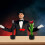 Magic Props Set with Flower Pot Stick and Flower 3 pcs 6