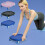 Wooden Core Balance Roller Board Purple 1pc 3