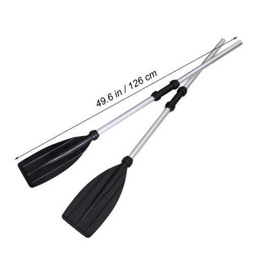 Kayaking Oar ABS Unsinkable Boat Paddle Pair 1