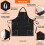 Cotton Canvas Chef Apron Cross-Back Heavy-Duty with Large 4