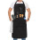 Cotton Canvas Chef Apron Cross-Back Heavy-Duty with Large 2
