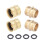 Brass Hose Adapter Set 3/4 inch 2 pairs 6