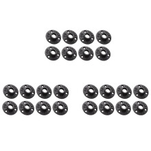 3/4 Inches Malleable Cast Iron Pipe Flange, 3/4 Inches Black Pipe Threaded Pipe Nipples, 24 Pcs