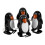 4 Pcs Clockwork Penguin Toys Walking Figure Winters Wind up 5