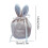 Easter Bunny Carrot Candy Bags Reusable Drawstring Pouches 5