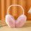 Pink Winter Earmuffs Warm Ear Protection Foldable Soft 4