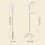 Clothes Drying Rack Stainless Steel 2-Layer 24 Clips 3 2