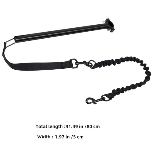 Dog Bike Leash Attachment Retractable Bicycle Leash 2