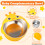 Stainless Steel Baby Suction Bowl with Silicone Shell 4 pcs 3