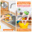 Stainless Steel Baby Suction Bowl with Silicone Shell 4 pcs 7