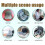 L-Shaped Memory Foam Seat Cushion with Lumbar Support 1 Pack 6