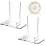 Acrylic Plate Stand Adjustable U-Shaped Easel 1 pc 2