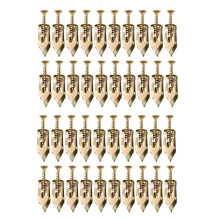 100PCS Upgraded Self-Drilling Anchors Screws, Drywall Anchors and Screws Kit, Easy Application No Drill or Holes in Wall