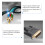 DVI-D to VGA adapter HD video converter 4