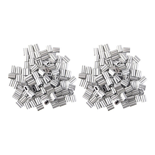 240X Aluminum Crimping Loop Sleeve for 2mm Diameter Wire Rope and Cable
