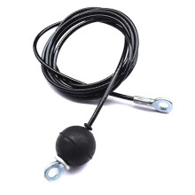 2X 3.0M Gym Wire Rope Heavy Duty Steel Wirerope for Home Cable Machine Fitness Pulley Accessories