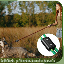 4 St Dubbla Repklämmor Återanvändbara Repklämmor 1/2 Tum Plastsnörekoppling Lämplig för 9-10 mm Dubbel Nylon eller Flätad Lina