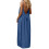 Women's Navy Sleeveless Backless Summer Dress 2026 5