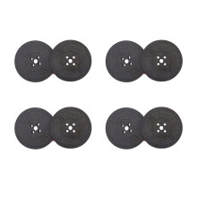 4Pack Typewriter Ribbon Twin Spool Typewriter Ribbon Red and Black Twin Spool Replacement Pack for Most Typewriter