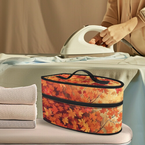 Handheld Iron Storage Bag Portable Universal Maple Leaf 1