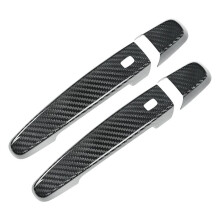 Carbon Fiber Interior Car Door Handle Cover Decorative Sticker for Camaro 2016-2023