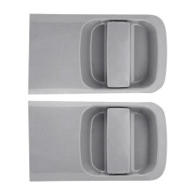 Left Sliding Exterior Outside Door Handle Grey for H1 Grand Starex Imax I800 2007-2023