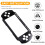 For PSP1000 Cover Upper Shell Cover Game Console Upper Shell Housing Shell Front Faceplate Case Top Cover Black 1