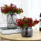 Artificial Blueberry Stems Home Decor 4 Pcs 4