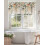 Sage Green Eucalyptus Orange Gradient Valance 42x12in Linen 3