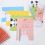 Cute lined stationery paper set with letterhead and 6