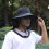 Mesh bucket hat with anti-mosquito function summer 4