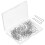 Silver Push Board Pins Sewing Supplies 100 pcs 6