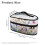 Butterfly and Flowers Steamer Organizer Polyester 11.8 x 5