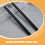 ULTNICE4Pcs Λαστιχένια Λωρίδα για Μπάρα Άκρης Φαρασιού 11.40X1.02X0.12in Οικιακή και Εμπορική 3
