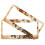 Floral Leaf License Plate Frames Metal 2-Pack 2